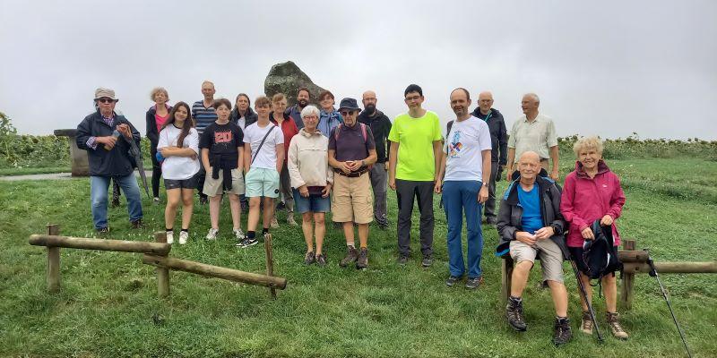 Teilnehmer*innen der Wallfahrt von 2024 Gruppenbild der Pilger